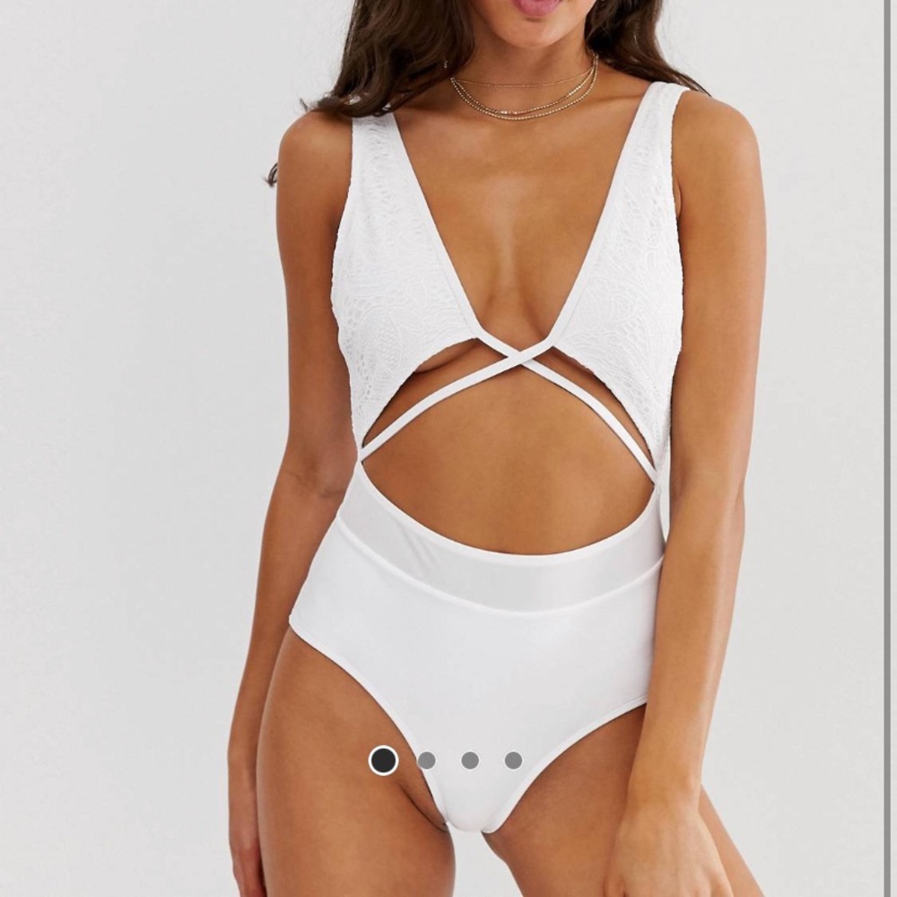 White one piece